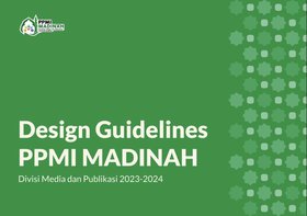 Sampul Design Guidelines Divisi Media dan Publikasi PPMI Madinah 2023-2024