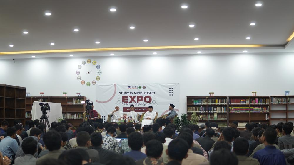 Farhan menjadi panelis pada edisi Study in Middle East Expo: Saudi Arabia Series tahun 2023